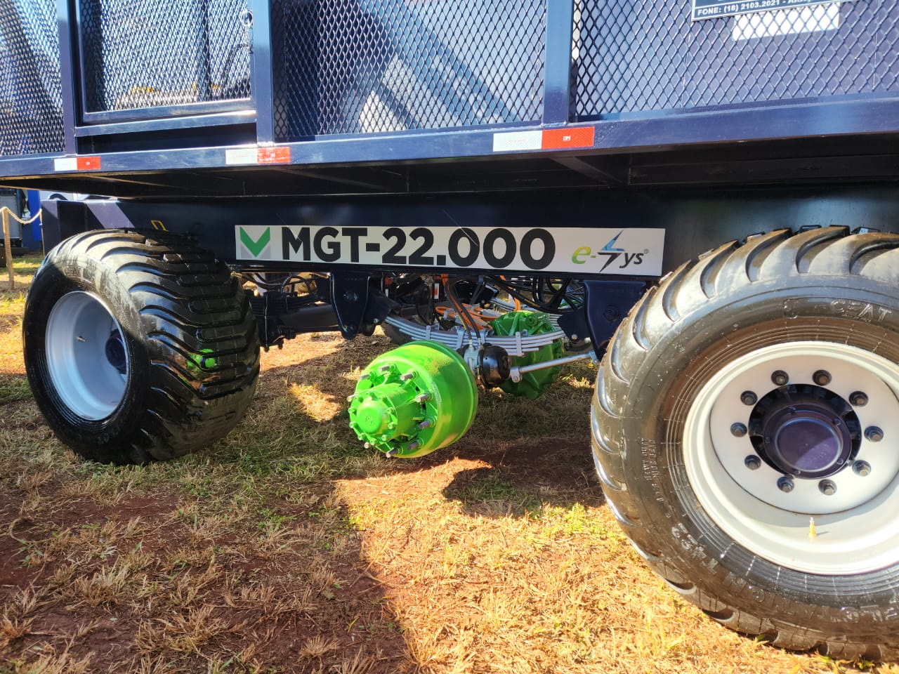 Suspensys leva à Agrishow a tecnologia e-Sys, com novo sistema de tração elétrica para implementos agrícolas